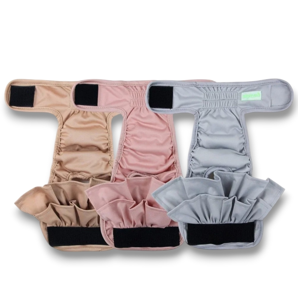 Wegreeco (3) Washable Female Dog Skirt Diapers - Picture 3 of 7